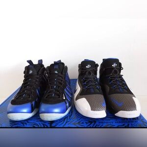 NIKE PENNY PACK QS SHARPIE FOAMPOISTE ONE PENNY 6 BLACK-BLUE SZ 13 [800180-001]